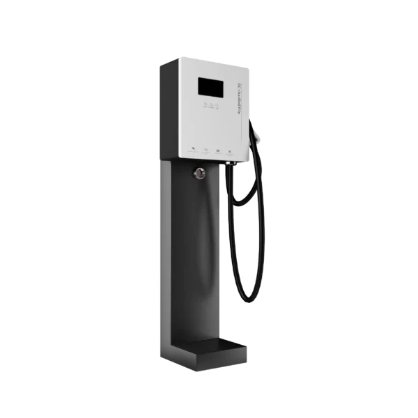 2 Single Gun Integrated DC Fast Charger Commercial EV Charging Station