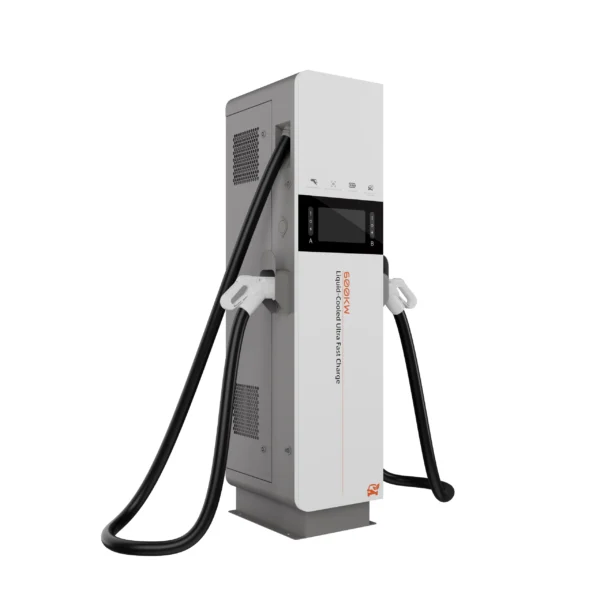 Liquid-Cooled Ultra Fast Charger Split Dispenser Terminal EV Station